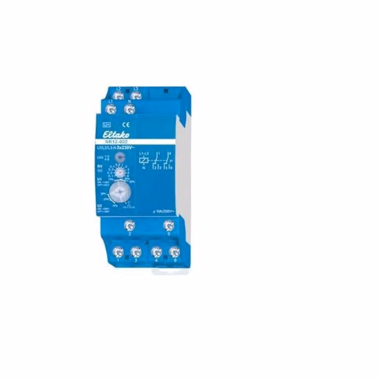 Relè di monitoraggio rete Eltako 2W a potenziale zero 10A/250V NR12-002-3x230V