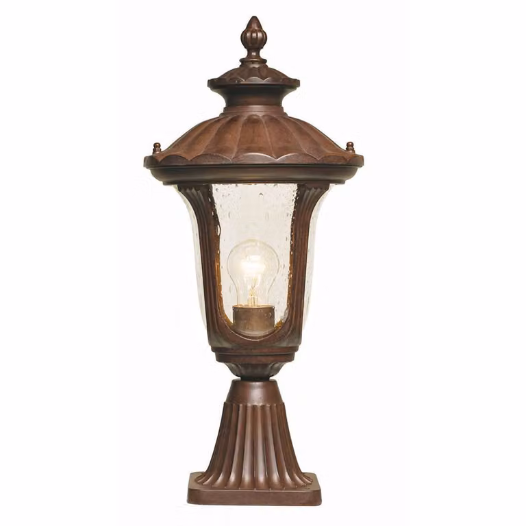 Lampada da terra classica per esterni E27 100W Chicago Elstead