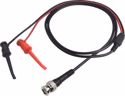 VOLTCRAFT Cavo di prova BNC 1,14 m nero, rosso MSC-101 (MSC-101)