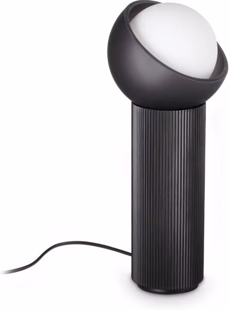 Lampada da tavolo Bloom Ideal Lux, finitura nera, dimmerabile con lampadina G9 inclusa
