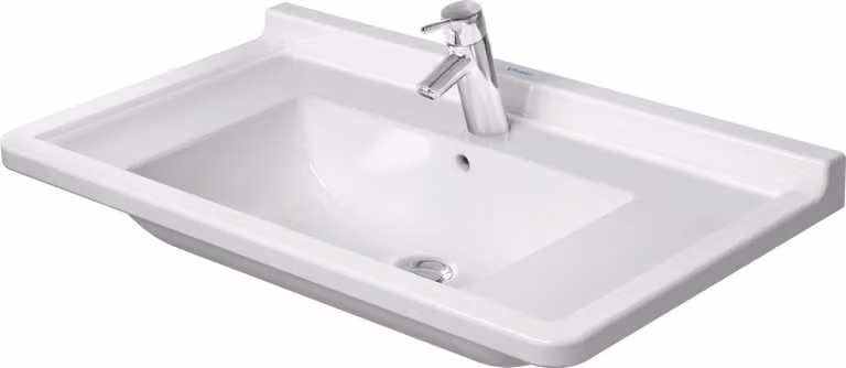 Duravit Meuble lavabo Starck 3 85cm, 1 trou pour robinet, 03048000001, 03048000001