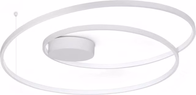 Lampada da Soffitto Collezione OZ LED 52W Luce Calda 3000K Bianco Ideal Lux