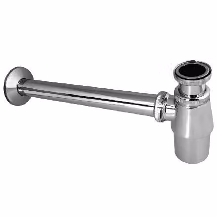 Mereo Set di scarico - Sifone di design, cromato CH11