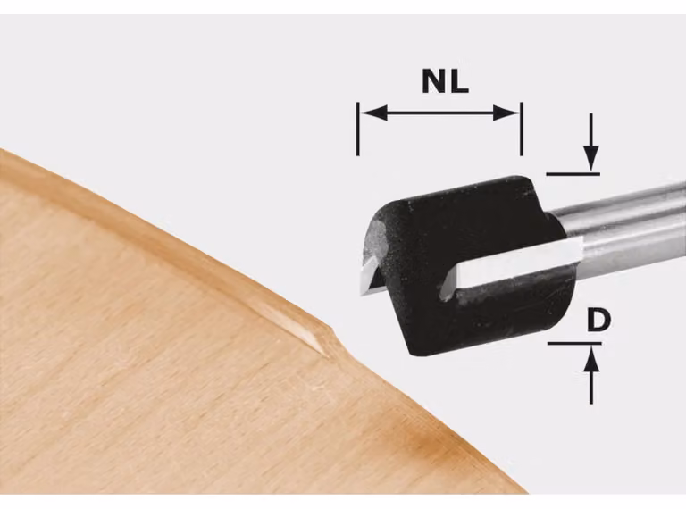 Fresa a filo Festool HW HW D 19/16 S8 OFK 700 | 491666