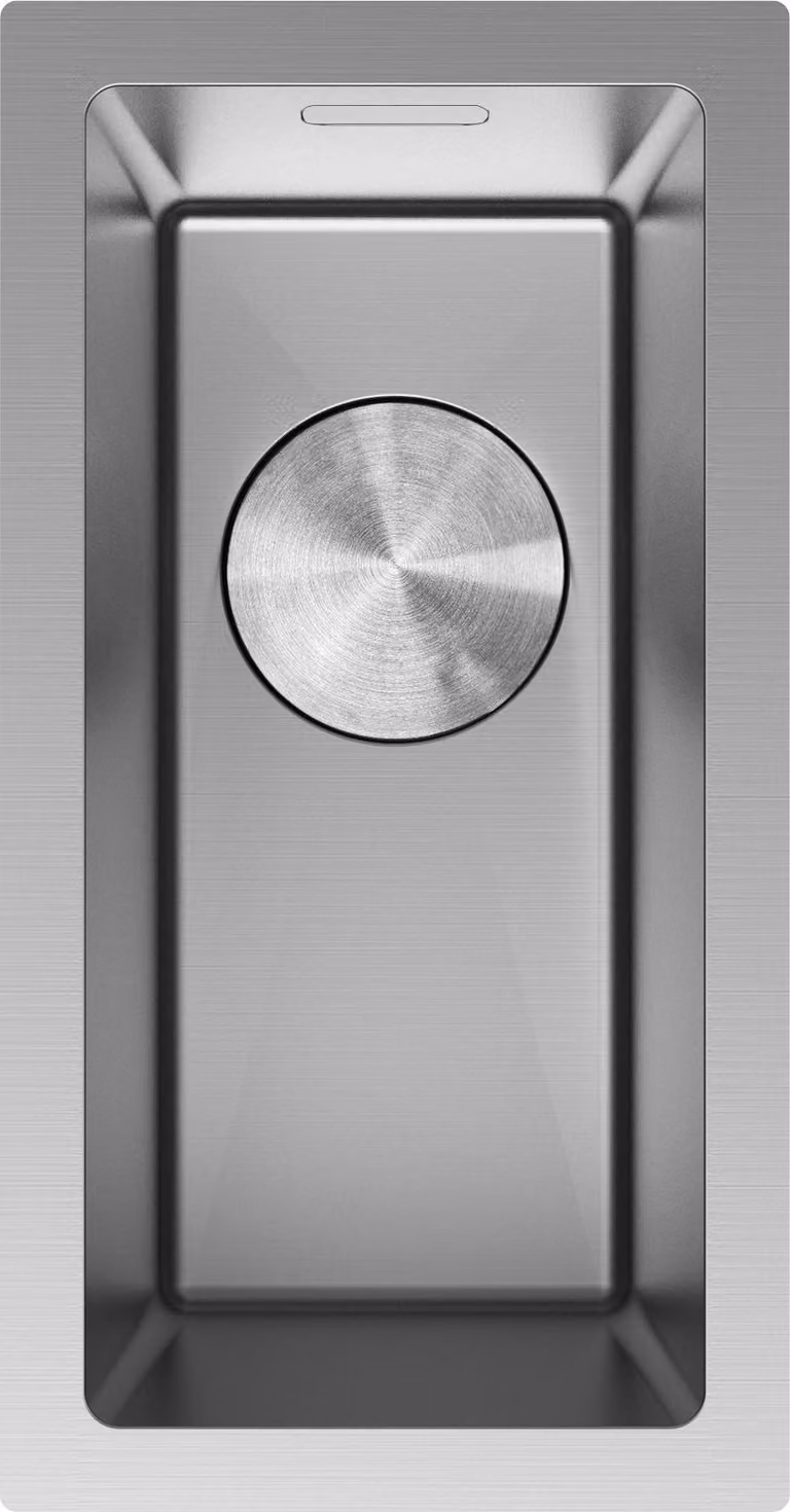 Mexen Trixo lavello in acciaio 1 vasca 230 x 440 mm, inox - 6411221000-01