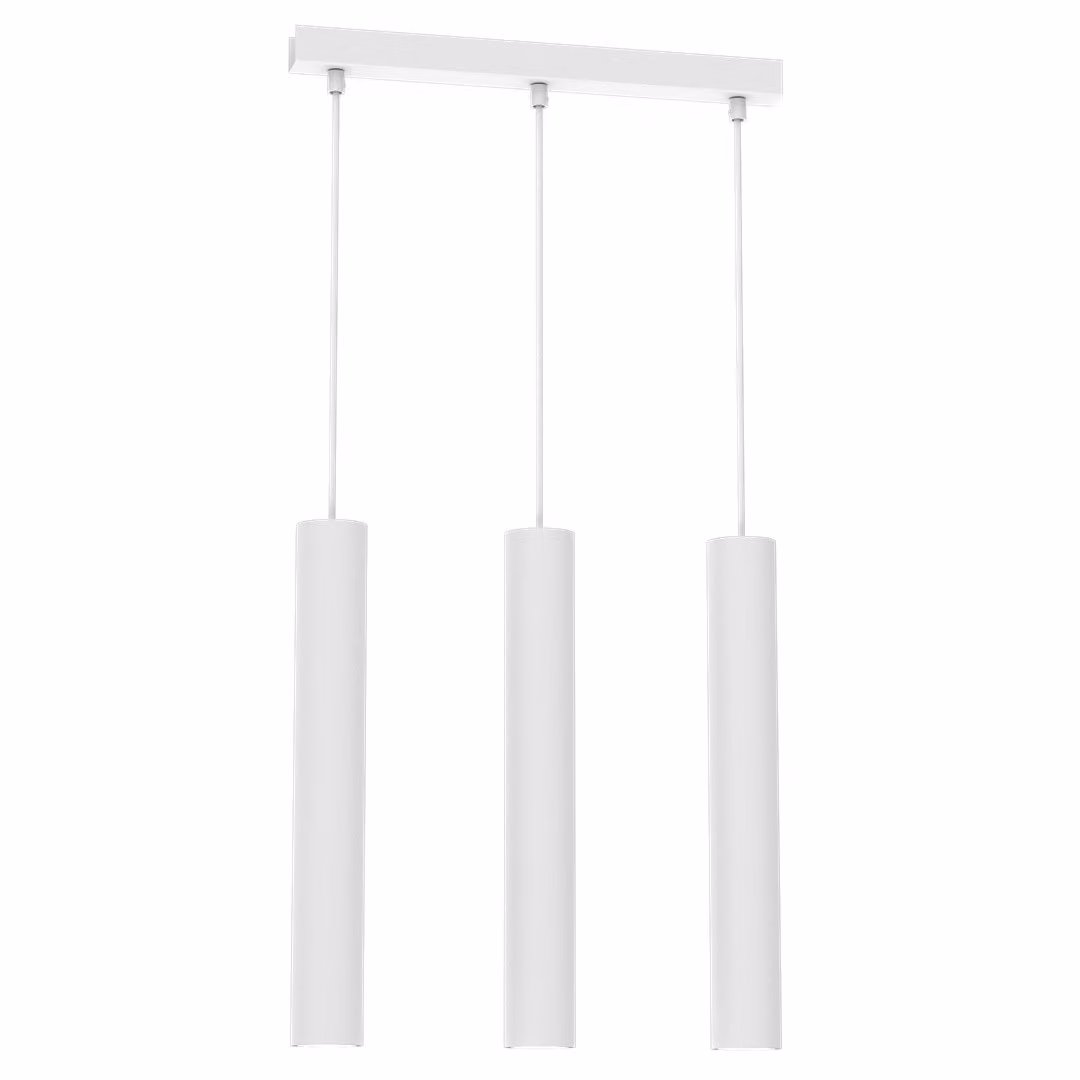 Hudson White 3Xgu10 luce a sospensione plafoniera lampada a soffitto luce a sospensione