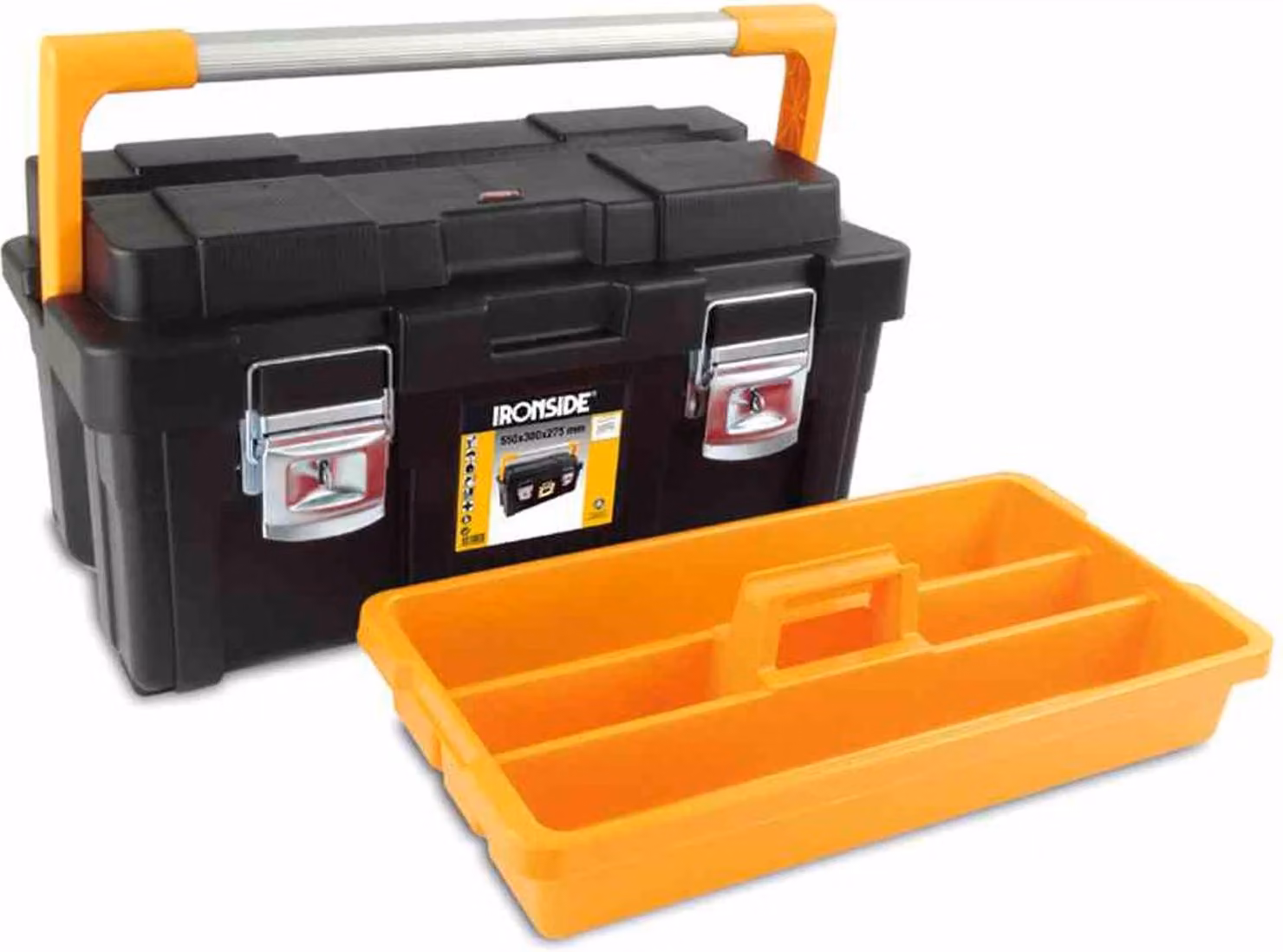 IRONSIDE Cassetta porta attrezzi Pro plus 550 x 300 x 275 mm