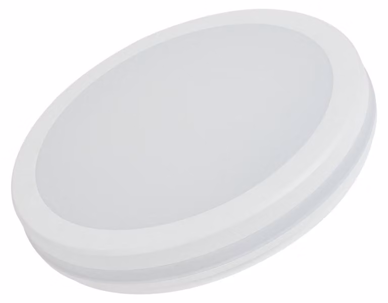 Alcapower Plafoniera LED Rotonda 36W IP54 IK08 CCT Selezionabile 3000K-4000K-6500K 3600lm Bianco Diametro 400mm per Illuminazione Professionale