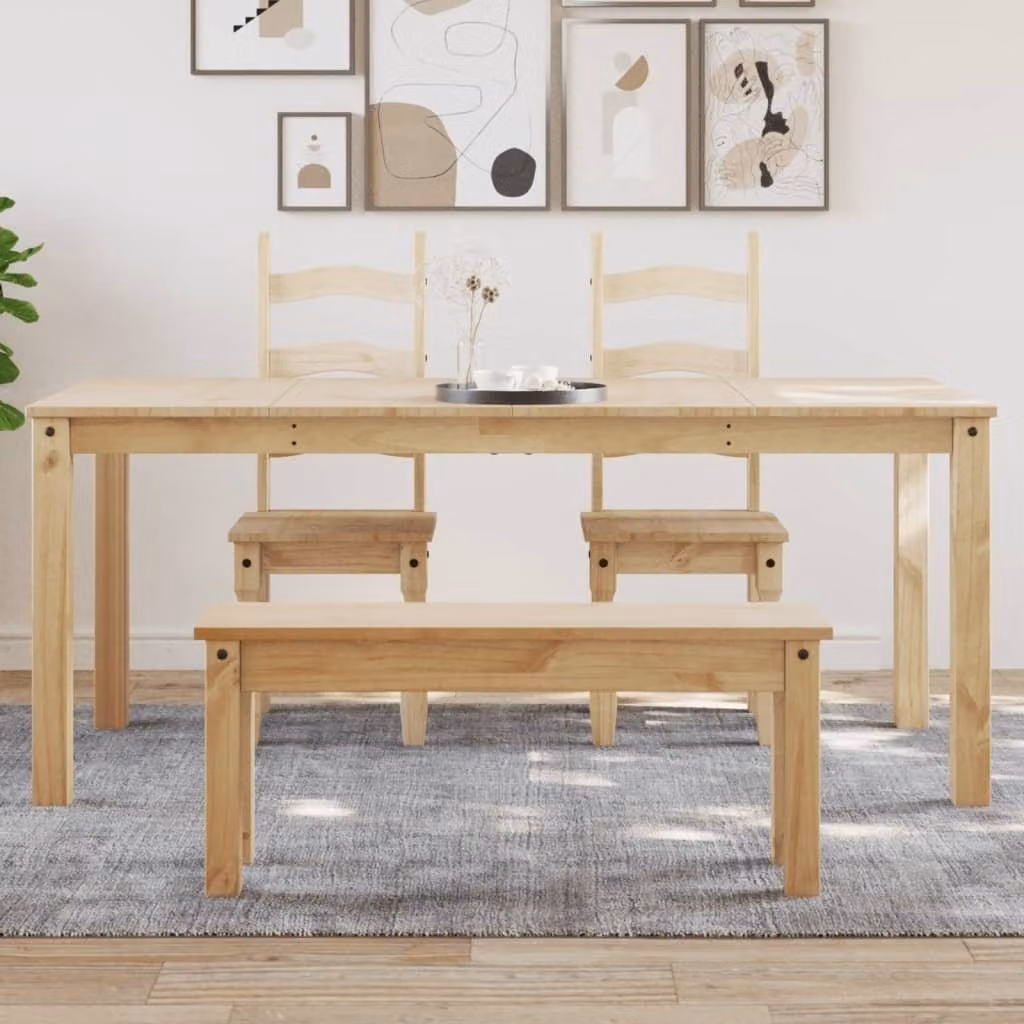 Maison Exclusive - Tavolo da pranzo PANAMA, 180x90x75 cm, in legno massello di pino