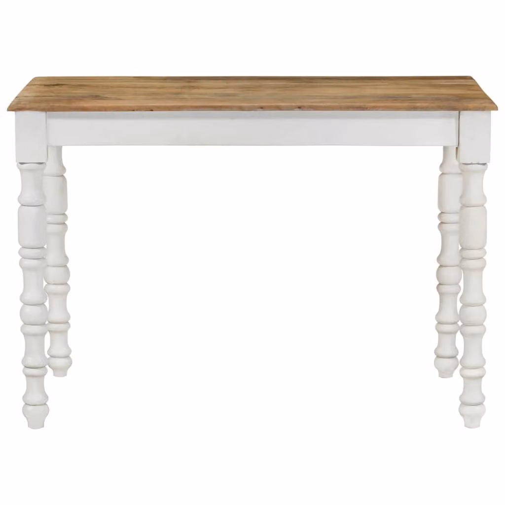 Tavolo da Pranzo 110x60x75 cm in Legno Massello di Mango