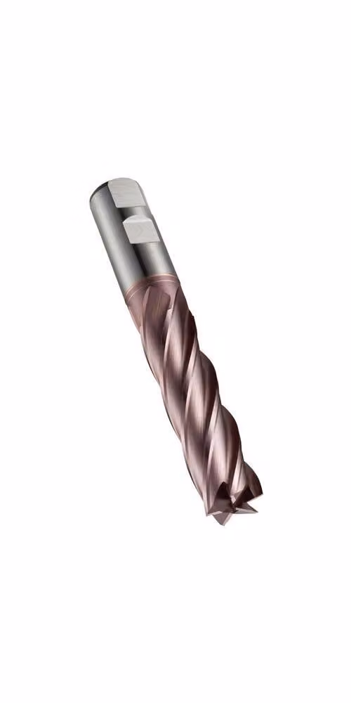 Fresa a gambo C295 DIN 844 L D.40 mm Lunghezza tagliente 125 mm HSS-E-PM TiCN 30 gradi Z.6
