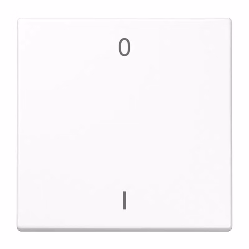 Jung ENOLS990-01WW Trasmettitore da parete wireless EnOcean con simboli 0 | bianco alpino