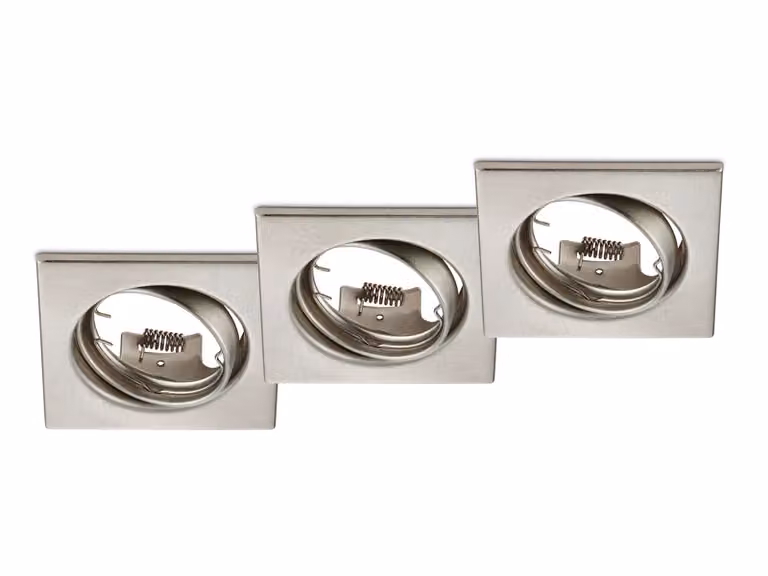 Apparecchio di illuminazione da incasso JURA silver Trio 650000307