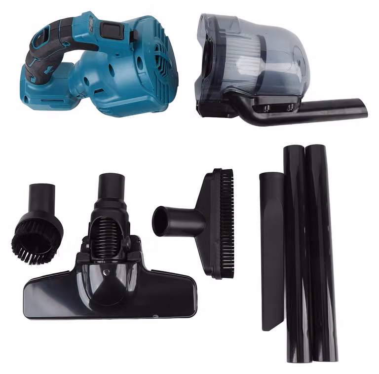 Aspirapolvere a batteria per serie BL18, 18 V, alimentato a batteria, potenza 125 AW, set elettrico, adatto per pavimenti, tappeti e auto