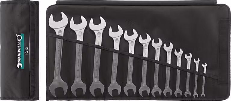 Set di chiavi doppie aperte Stahlwille 10A/11