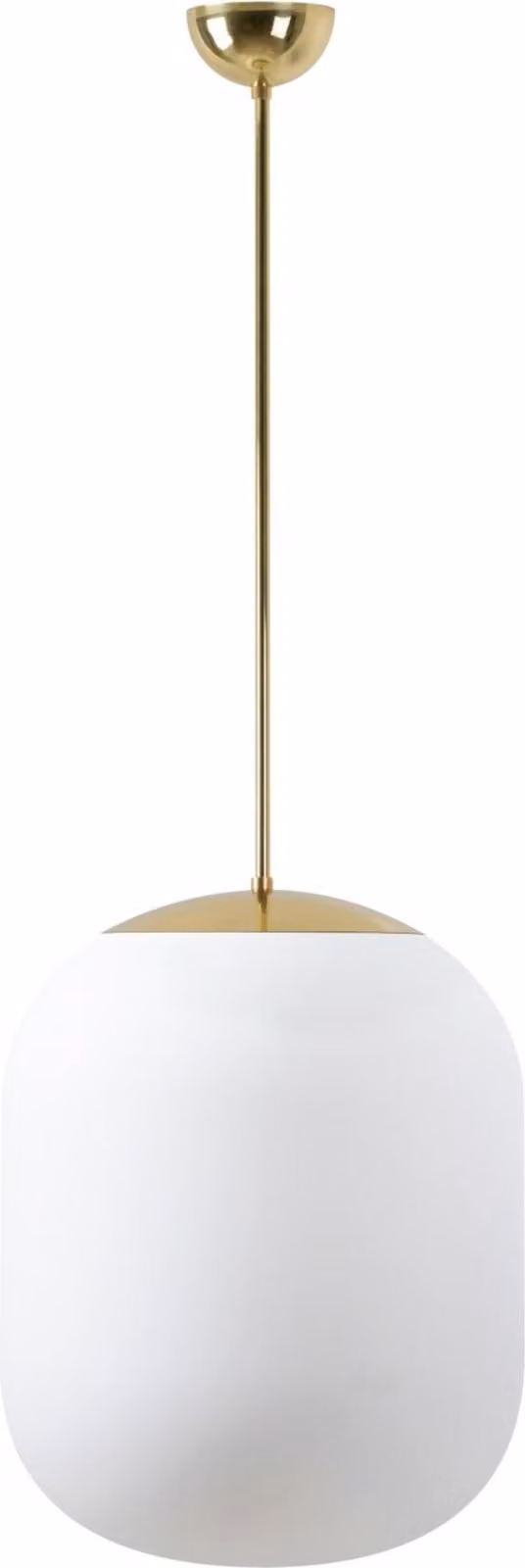 OSMONT TAN66971 TANIA P2 apparecchio a sospensione in vetro ottone lucido / bianco IP40 4000 K 41W LED
