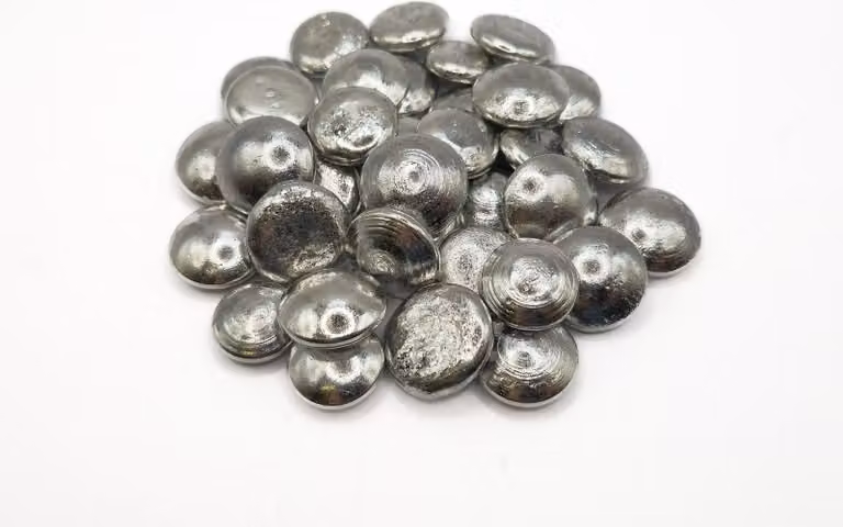 Pellet di antiossidante Sn99,5P0,5, peso: 50 g