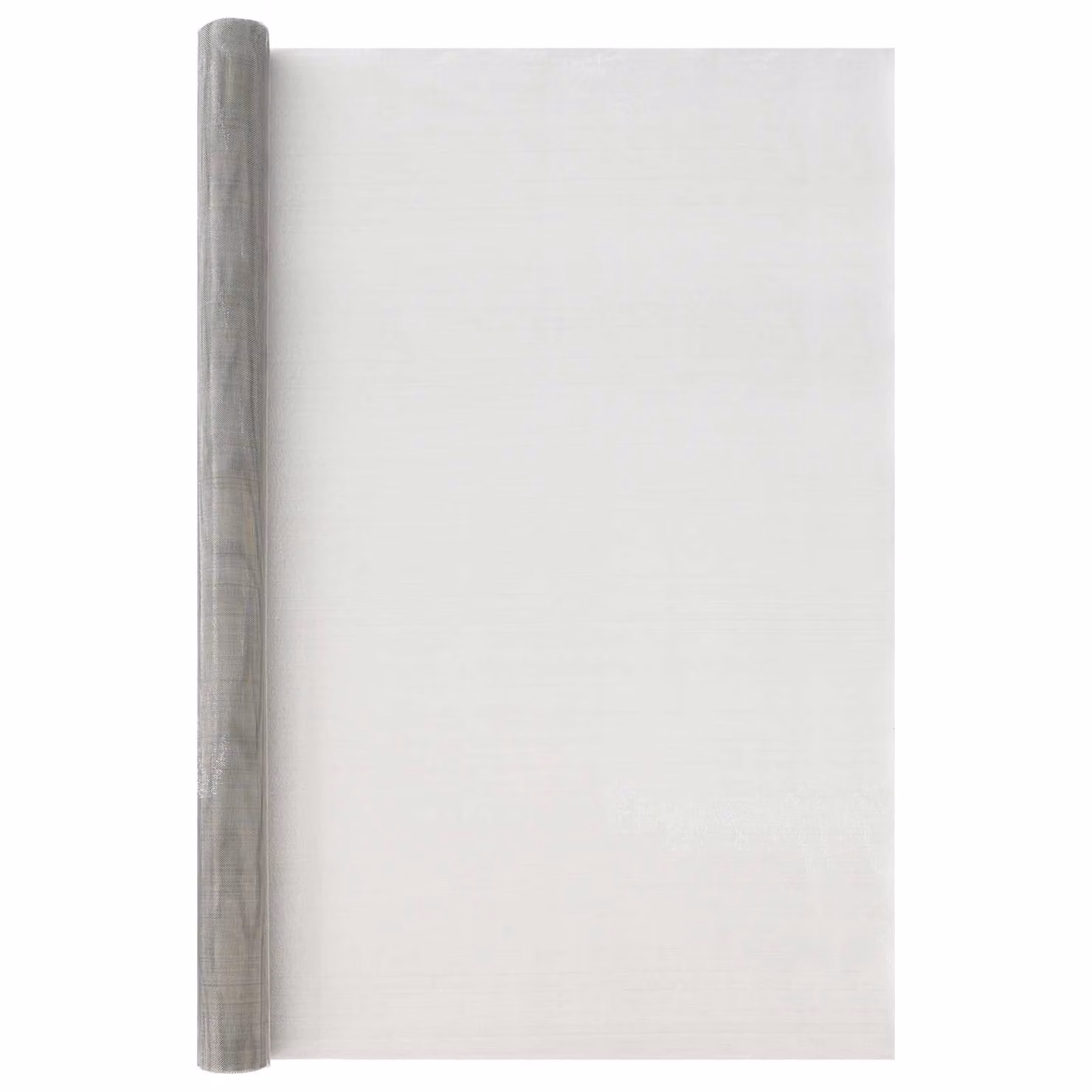 Rete per schermatura vidaXL in acciaio inossidabile argento, L: 120 cm, L: 2000 cm, 20 Mesh