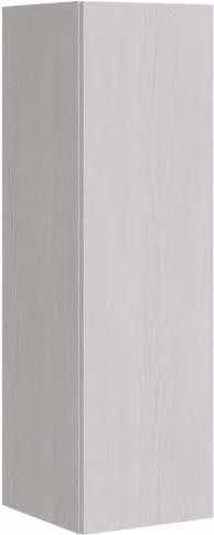 Pensile verticale L.40 H.133,6 P.39,2 sx-dx - Bianco Frassino