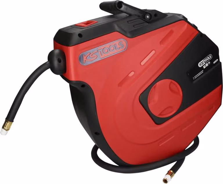KS Tools Avvolgitubo per aria compressa, d 13 mm x 15 m