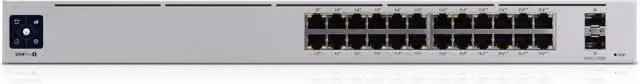 Switch Ubiquiti 24P Gigabit PoE con 2 SFP+ Grigio