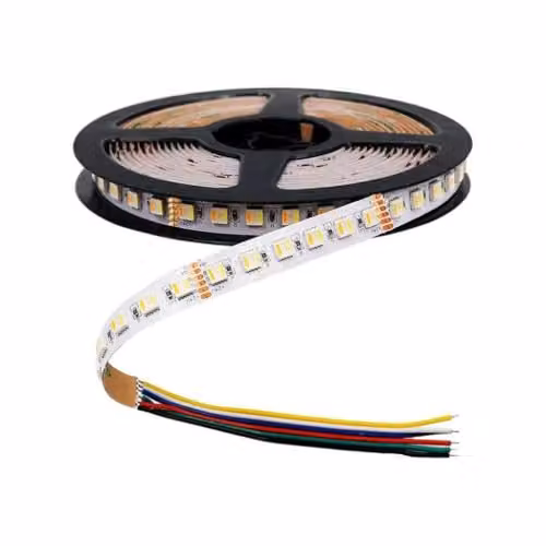 Strip LED SMD5050 24W/m 5m 60LED/m 24V 3in1+RGB IP20 12mm