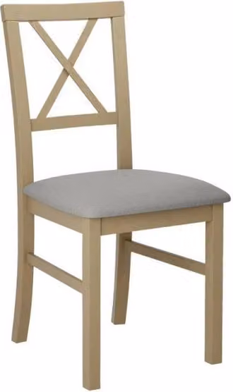 Sedia da pranzo FRATONIA 5 - rovere sonoma / grigio