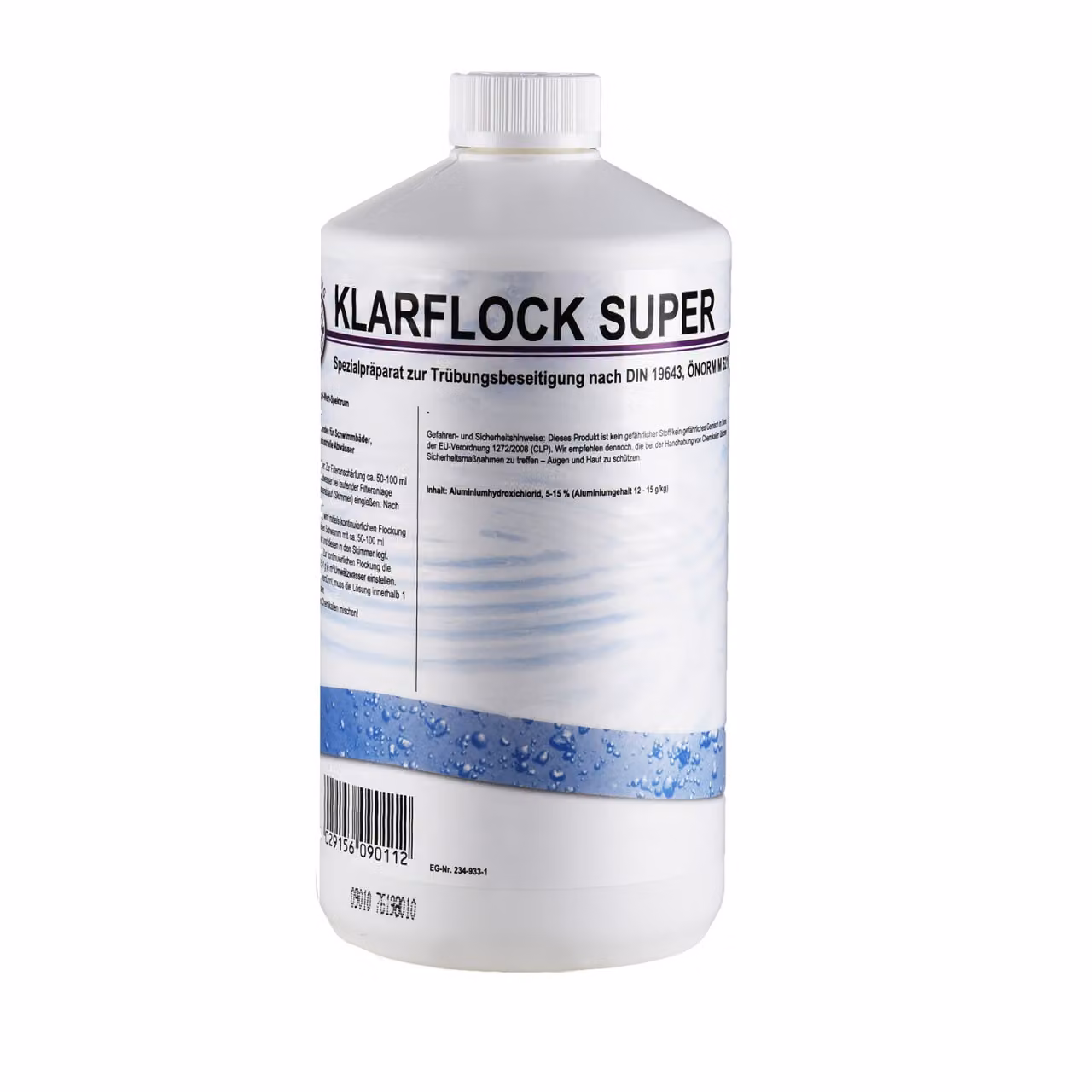 ALWARIN Cura della piscina Clear Flock Super Liquid, 1 litro