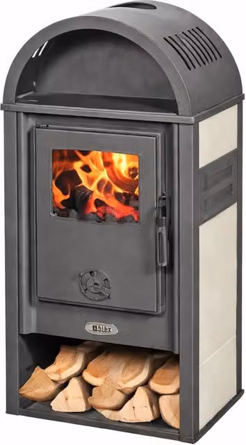 STUFA A LEGNA 8 kW VIENNA BEIGE – CALORE ELEGANTE E PRESTAZIONI ELEVATE