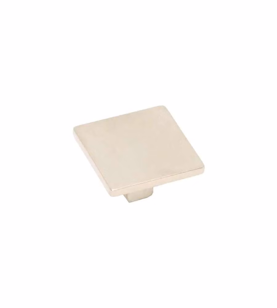 Pomolo Quadro Nichelato Mm.35X35