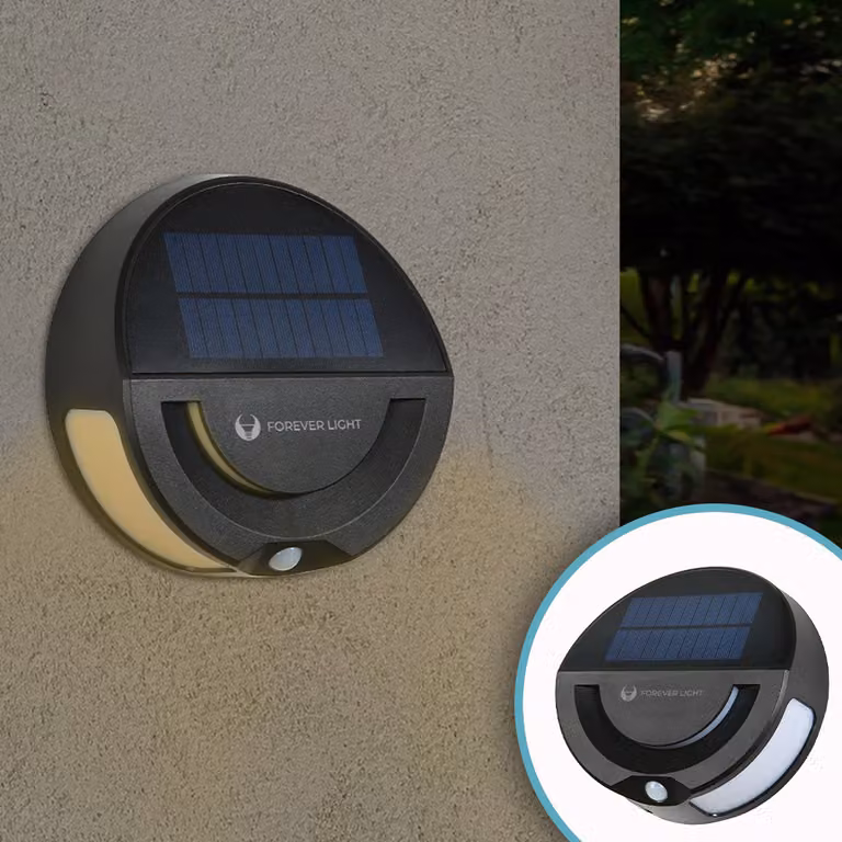Forever Light FLS-13 luce solare con sensore PIR e 2 modalità di illuminazione