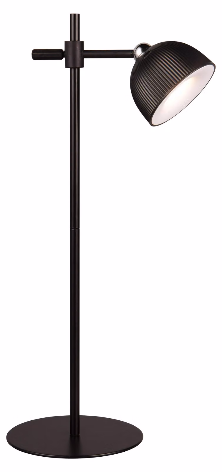 Lampada da tavolo a LED - Colore: nero - Altezza: 41 cm - Materiale: plastica - Con funzione di regolazione dell'intensità luminosa
