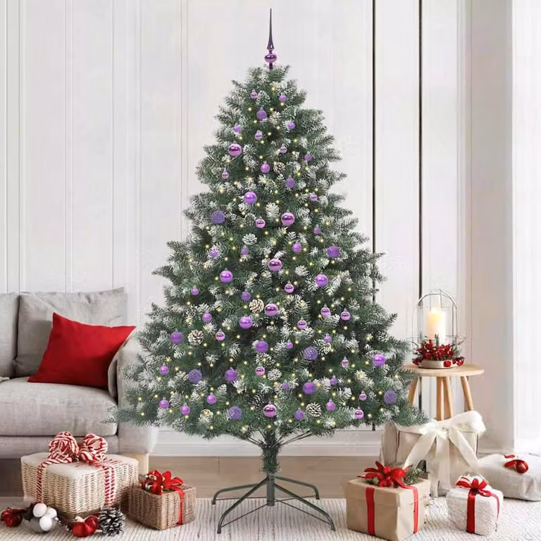 Maison Exclusive - Albero di Natale artificiale, verde, 210 cm