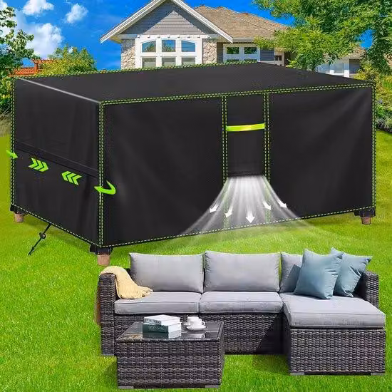 Gazebo da giardino impermeabile con rivestimento traspirante - 1 pezzo - 420D Oxford - 200x90x75 cm.