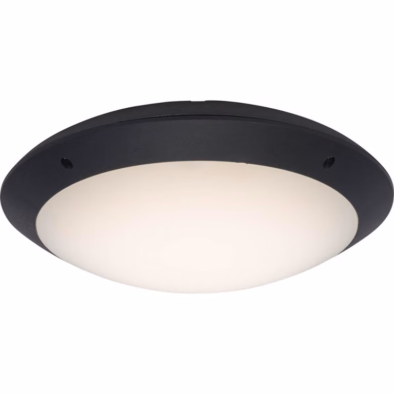 BRILLANTE plafoniera LED antracite per esterni MEDWAY | plafoniera IP66 | 12W 1400 lumen 4000 Kelvin | plastica