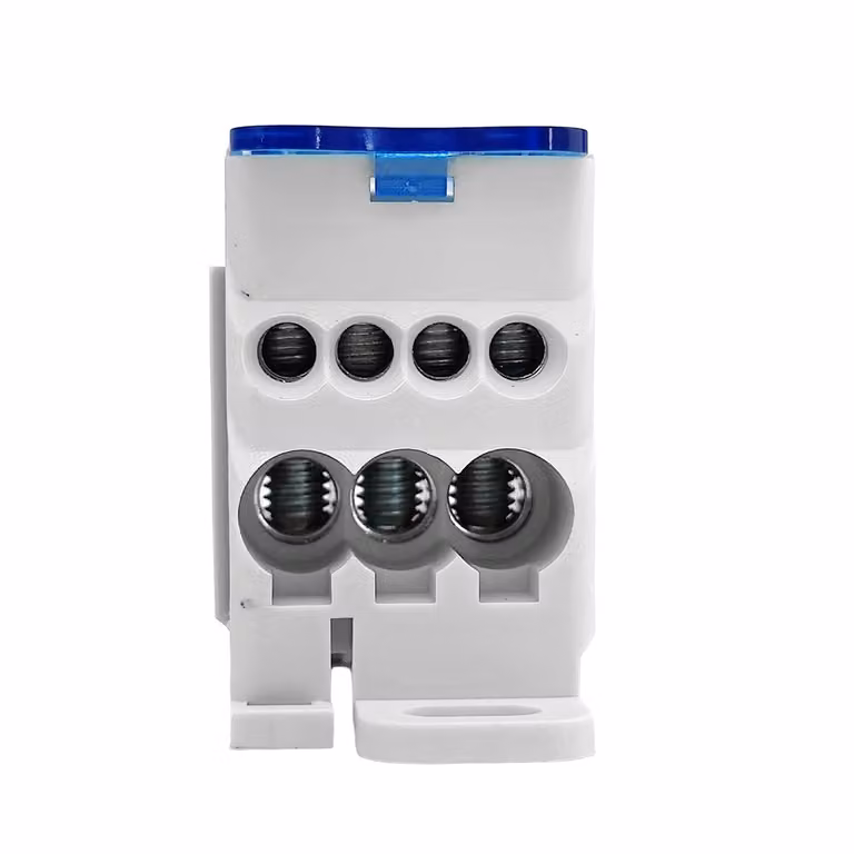 Blocco di distribuzione LK DTB 16 morsetti con connessione a vite Blocco di distribuzione Elektro Becov