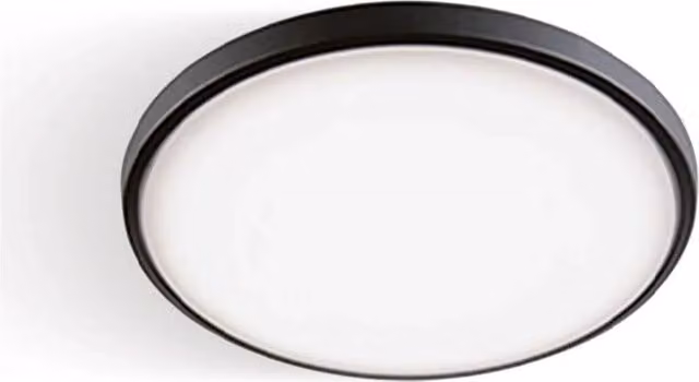 Plafoniera Electra SOVIL in Alluminio Grigio con LED da 28 W, 2700 Lm, Luce Bianca Calda 3000K per Interni ed Esterni