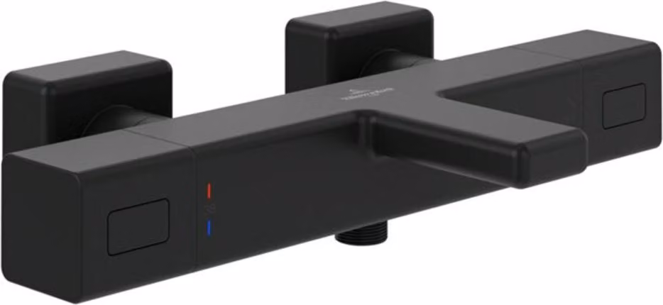 V&B V&B Termostato per vasca universale Taps& Fittings ek, manopola regolabile, montaggio a parete, blu