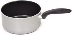 Casseruola antiaderente in alluminio Piardinox FIREWORKS Grigio e Nero 12 cm
