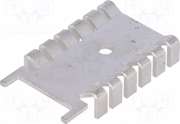 1 dissipatore di calore: compresso, 21K/W, modello FK218MI32, dimensioni: lunghezza 35,6 mm, larghezza 22 mm, altezza 6,7 mm
