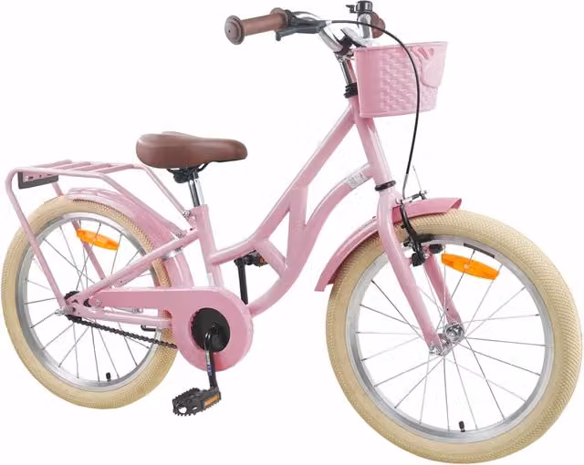 Bicicletta per bambini da 24 pollici rosa chiaro
