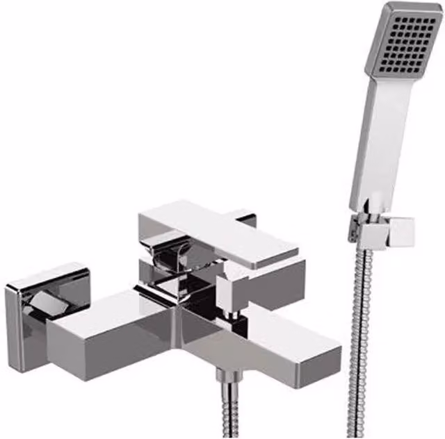 Miscelatore esterno vasca con kit doccia serie Absolute