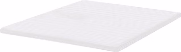 Coprimaterasso in schiuma Beliani IT colore bianco L: 160 cm, P: 200 cm, certificato Oeko-Tex Standard 100