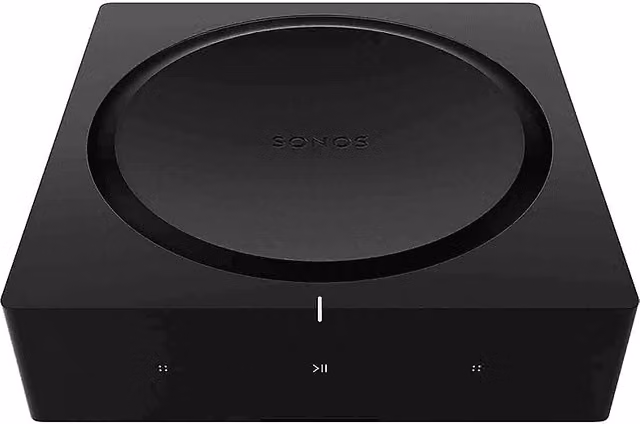 Amplificatore finale Sonos Amp 2.0 con Wi-Fi e Bluetooth, Potenza max 250 W, Black