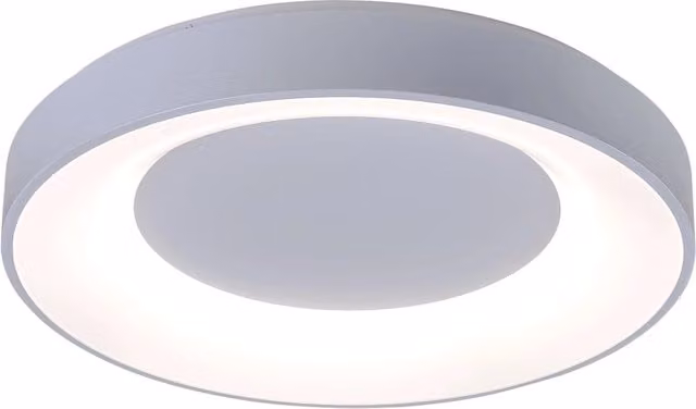 Plafoniera tonda LED Rabalux bianca, dimmerabile con CCT e telecomando, diametro: 48 cm