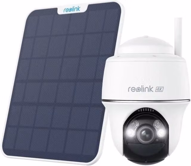Telecamera esterna - REOLINK - B440 - Pannello solare - Bianco