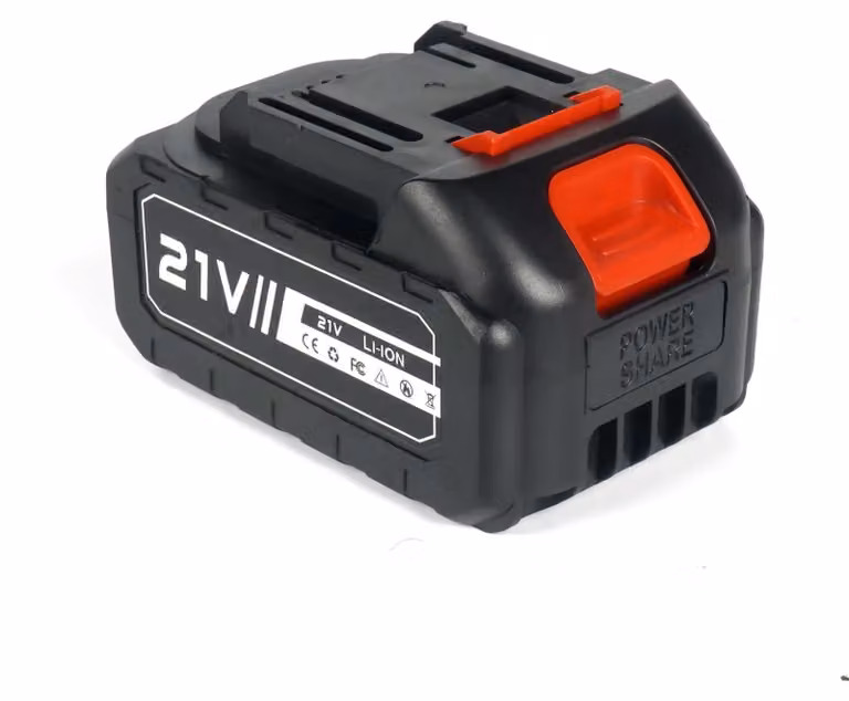 Batteria agli ioni di litio 18650 - 3000 mAh - 21 V - Ricaricabile - Adatta per avvitatori e trapani elettrici