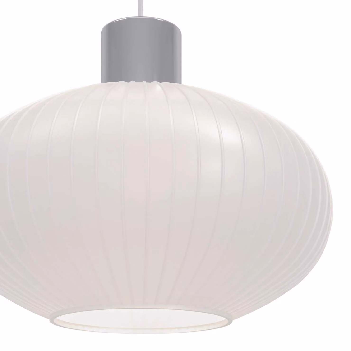 EGLO Lampada a sospensione Dasmina, dimmerabile, Bianco / Opale, Soggiorno / Sala da pranzo, Vetro, Giovanile, Lampada a sospensione