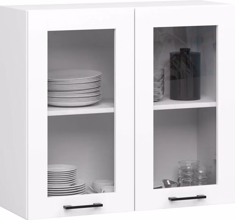 Vetrina superiore 80 cm VERMINA - bianco