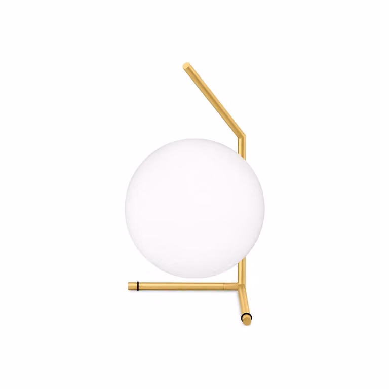 Flos - IC Lights T1 Low - Lampada da tavolo - Ottone
